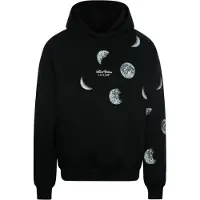ESTEEM Collegepaita ' Silent Motion Moon Oversized ' musta
