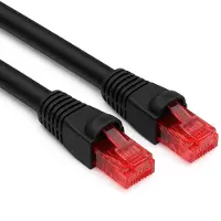 Goobay RJ45 U/UTP Cat6a Ethernet kaapeli ulkokäyttöön, 10-GigaBit, 15 m