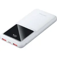 Vention Powerbank, , FHKW0,10000mAh, Micro-USB, USB-C, 2xUSB-A, 22.5W (white)