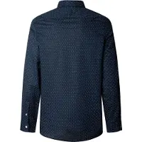 Pepe Jeans for man. PM3090837 Craig navy shirt (S), Casual, Cotton, Long sleeve