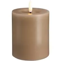 Moods & More LED pillar candle - Melted Sand - 74x100 mm