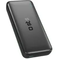 SBS Infinity Power Bank 20000mAh 10W LiFePo? USB-A USB-C - Black - 20000 mAh