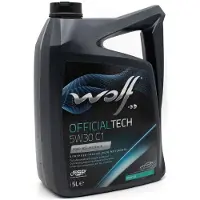 WOLF Officialtech C1 Sae 5w-30 Moottoriöljy 5l
