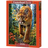 Castorland Mountain Lion In The Forest 1500p palapeli