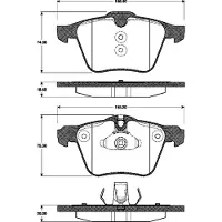 ROADHOUSE Jarrupalat Etu, 21217.00 - Volvo - V70, V60, Xc70, S60, S80. Ford - S-max, Galaxy. Jaguar - Xf, Xk-serie, Xj, S-type, Xj x350, F-type