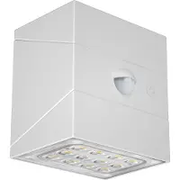 Lumio Lights Solar Versa valkoinen seinävalaisin liiketunnistimella