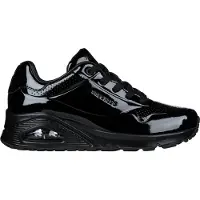 SKECHERS for woman. 177142 UNO Street Sneakers black (37), 1 to 3 cm, Laces, Casual