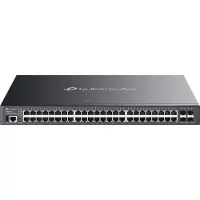 TP-LINK Omada SG5452XMPP, Hallittu, L3, Gigabit Ethernet (10/100/1000), Power over Ethernet -tuki, Telineasennus (SG5452XMPP(UN))