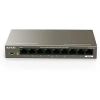 Tenda TEG1109P-8-102W, Hallitsematon, Gigabit Ethernet (10/100/1000), Power over Ethernet -tuki