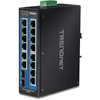 Trendnet TI-G162, Gigabit Ethernet (10/100/1000), Täysin kaksipuolinen, Seinäkiinnitteinen