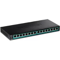 Trendnet TPE-TG161H, Gigabit Ethernet (10/100/1000), Power over Ethernet -tuki, Telineasennus