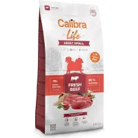 Calibra Dog Life Adult Small Fresh Beef - dry dog food - 1,5kg