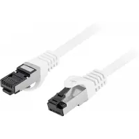 Lanberg PCF8-10CU-0100-W, 1 m, Cat8.1, S/FTP (S-STP), RJ-45, RJ-45, Valkoinen