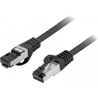 Lanberg PCF8-10CU-0200-BK, 2 m, Cat8.1, S/FTP (S-STP), RJ-45, RJ-45, Musta
