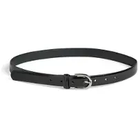 Pieces Pcestina Leather Jeans Belt Noos - Black - 95