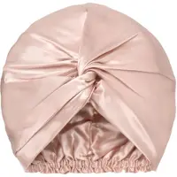 Lenoites Mulberry Silk Sleeping Cap Pink