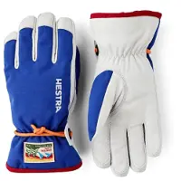 Hestra Kids' Wakayama Jr - 5 Finger Royal Blue Lasketteluhanskat 6