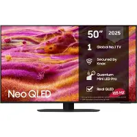 Samsung 50" Neo QLED QN90F 4K Vision AI Smart TV (2025), Black