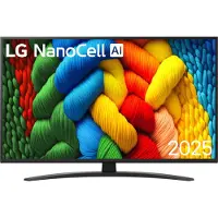 LG 43" 4K NanoCell TV 2025 43NANO81A