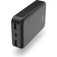 Hama Pocket 10 10000mAh, 10W -varavirtalähde, Antrasiitti