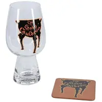 Paladone Calderon Dripping Glass And Coaster Set 550ml