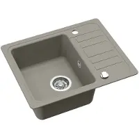 AquaSanita Kiviallas HELIKA Notus SQ102-220AW, lämmin betoniväri.