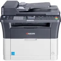 Kyocera ECOSYS FS-1325MFP, Laser, Yksittäistulostus, 1800 x 600 DPI, Yksittäiskopiointi, A4, Musta, Valkoinen (1102M73NL2)