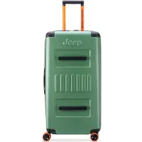 Delsey JH002B - 4-Pyöräiset matkalaukku | vihreä | 41x80x37 cm