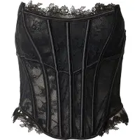 Hunkemoller Julia Bustier - Black - 80 B