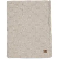 Jollein Viltti 75x100 cm Box Knit/Velvet, Warm Sand