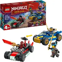 LEGO Roguen ja Drixin kilpa-autojen kaksintaistelu 71840