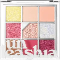 Unleashia Glitterpedia Eye Palette Luomiväripaletti 6.6 g Nr. 7 - All of Peach Ade