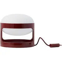 Kartell Led pöytävalaisin K28, Punainen, Olohuone/ruokailutila, Synteettinen materiaali, Design