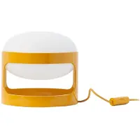 Kartell Led pöytävalaisin K28, Keltainen/oranssi, Olohuone/ruokailutila, Synteettinen materiaali, Design