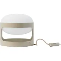 Kartell Led pöytävalaisin K28, Alumiini/harmaa/sinkki, Olohuone/ruokailutila, Synteettinen materiaali, Design
