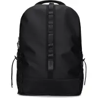 Rains Trail Clip Front Backpack W3 - Black - ONE SIZE
