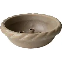 DBKD Twine lautanen kynttilänjalka Ø30 cm Beige