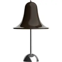 Verpan Led pöytävalaisin Pantop, himmennettävä, Ruskea/ruoste, Olohuone/ruokailutila, Synteettinen materiaali, Design