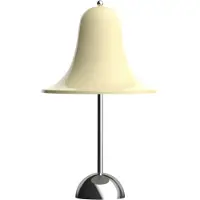 Verpan Led pöytävalaisin Pantop, himmennettävä, Kerma/meripihka, Olohuone/ruokailutila, Synteettinen materiaali, Design