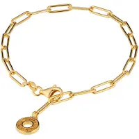 Lumoava Charm kullattu hela ranneketju L63253500000