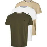 U.S. POLO ASSN. Uspa T-Shirt Arjun 3-Pack - Multi/patterned - M
