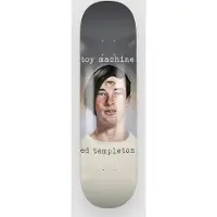 Toy Machine Templeton Portrait 8.25" Skeittilaudan dekki grey / white Koko Uni