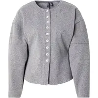 Vero Moda Vmklea Ls O-Neck Cardigan Jrs Ga - Grey - XS