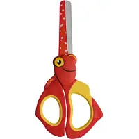 Wedo 73 6001, Lapsi, Suora leikkuu, Yksi, Punainen, Keltainen, Ruostumaton teräs, Universaali (736001)