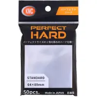 Kmc Sleeves Perfect Hard Clear (50 Sleeves)