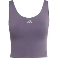 Adidas Urheilutoppi 'Studio All Me' tummanharmaa