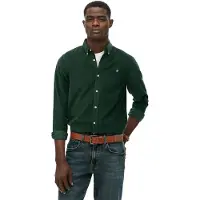 Superdry Classic Needle Cord Shirt - Green - XXXL