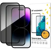 Wozinsky -tietosuojalasi iPhone 17 Pro Maxille, 2 kpl
