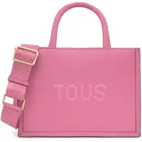 Tous for woman. 2002192114 Brenda medium shopper bag pink (OSFA), Casual, Polyurethane