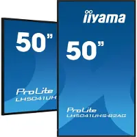 Iiyama – 50" 3840x2160 4K UHD VA 25% Haze L (LH5041UHS-B2AG)